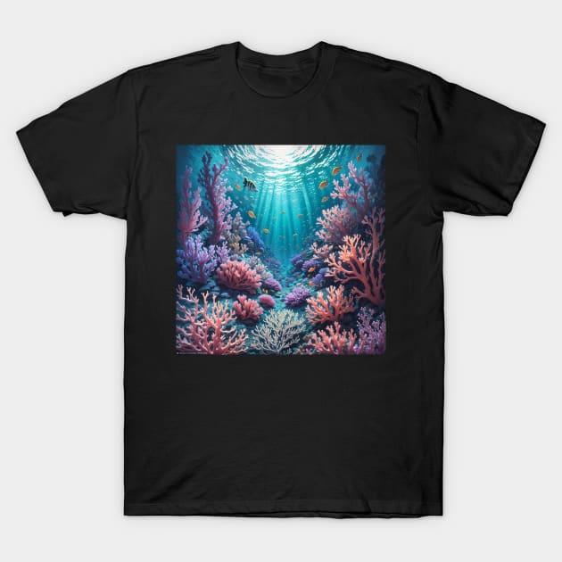 Underwater Heaven T-Shirt by Shiwwa